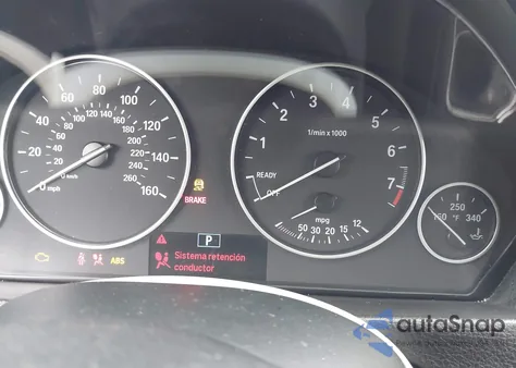 2015 BMW 328 I Sulev z USA, uszkodzony, nr VIN WBA3C1C54FP852480